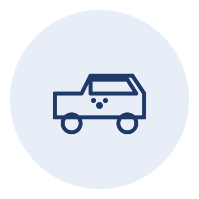 Pets transported icon for Hanrob Pet Hotels